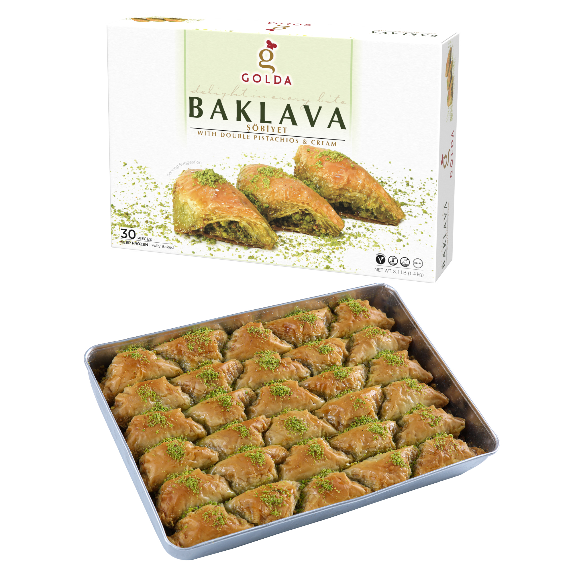 Golda Shobiyet Baklava 3.1 lb